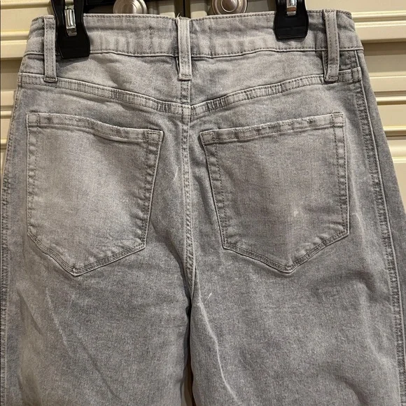 Vici Light Gray Denim Barrel Jeans (women) - Picture 5 of 8
